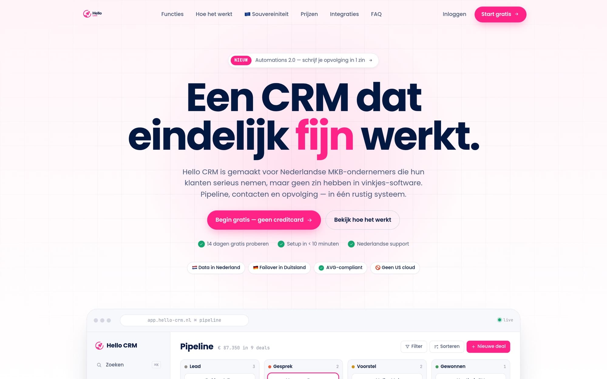 Hello CRM