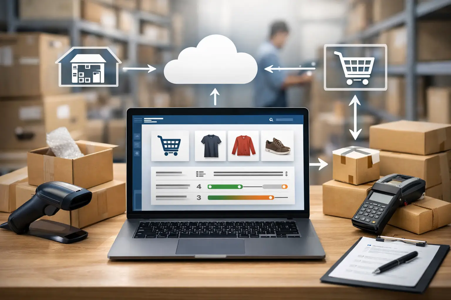 Hoe werkt webshop voorraadkoppeling precies?