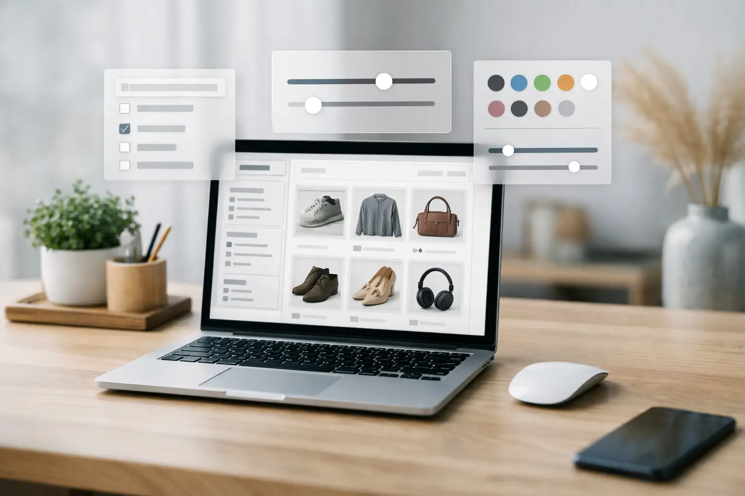Beste productfilter webshop voorbeelden