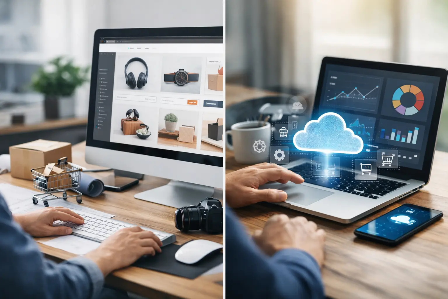 Maatwerk webshop of SaaS: wat is slimmer?